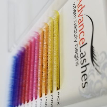 Mink Lash Tray - Color Lash