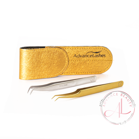 Silver Russian Volume - L45 ⭐️ Tweezers Set