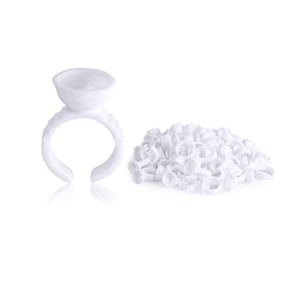 PMU - Disposable Plastic Rings - 100 pcs