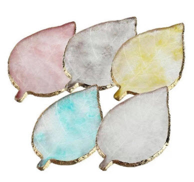 Leaf Stone Glue Holder