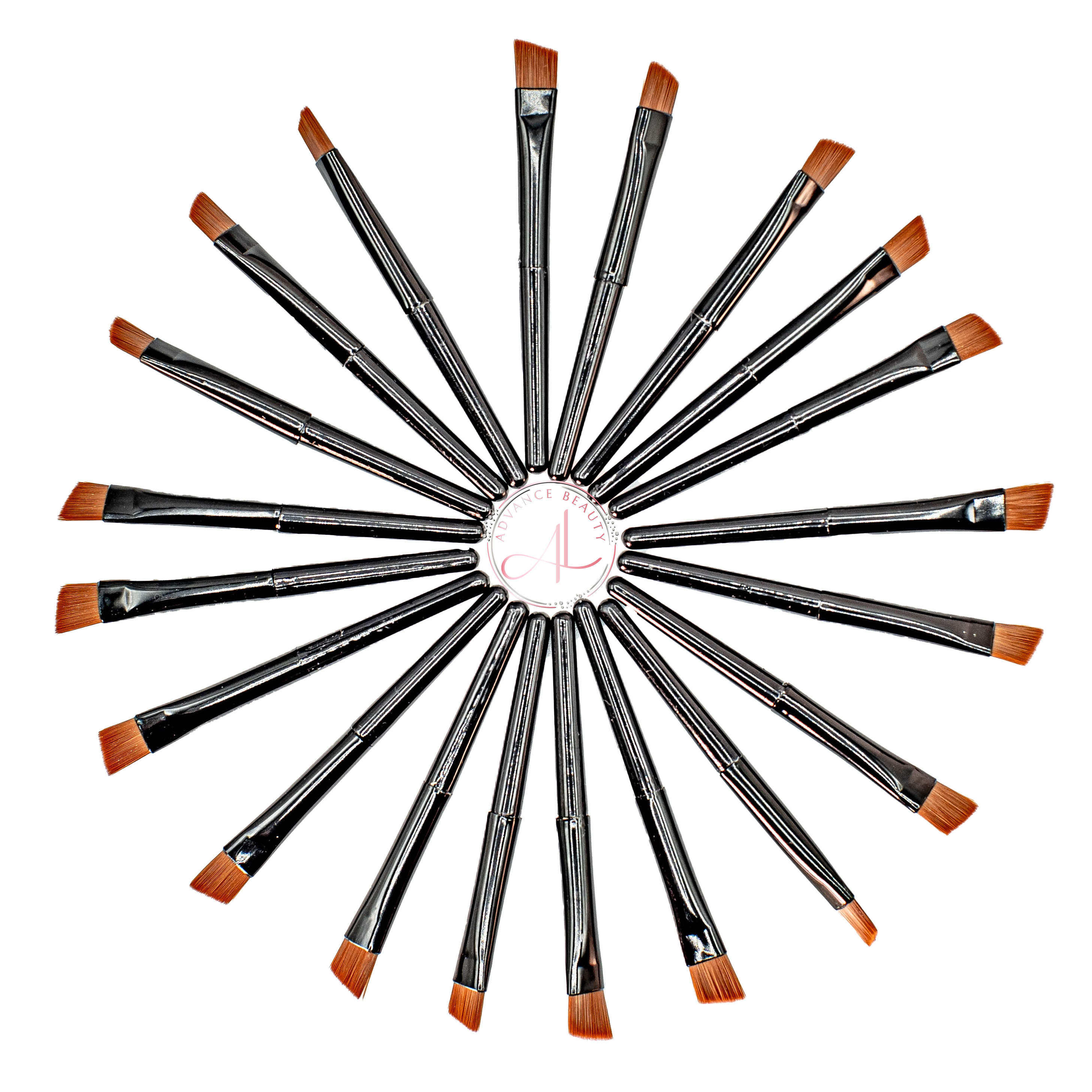 Disposable Angled Eyebrow Brushes - Brow Tint Brushes- Eye Makeup Brush Eyeliner Brush Tinting 50psc - Image 2