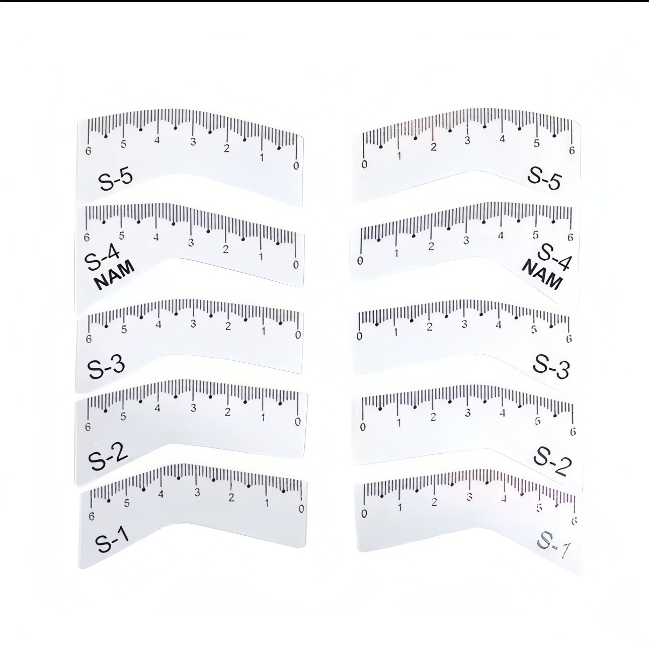 Eyebrows Ruler's - Set of 5